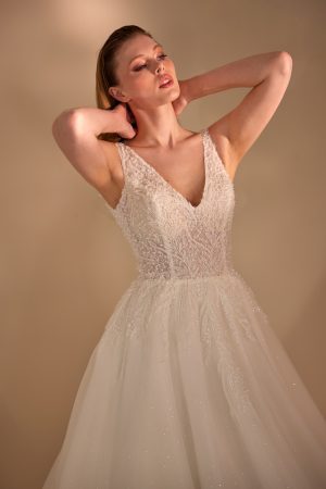 Grecian Wedding Dress - Miss Bellini